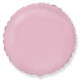 Balón foliový 45 cm Kulatý  pastelově růžový