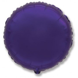 Balón foliový 45 cm Kulatý  fialový