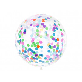 Párty balón s konfetami, 1m