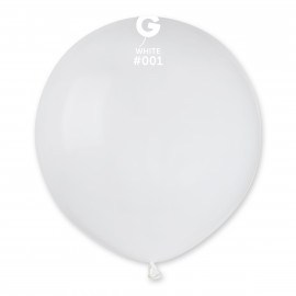 Balon latex 48cm, bílý