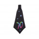 Narozeninová kravata 70, 42x18cm,1ks