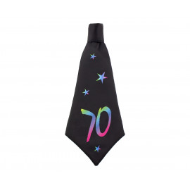 Narozeninová kravata 70, 42x18cm,1ks