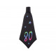 Narozeninová kravata 80, 42x18cm,1ks