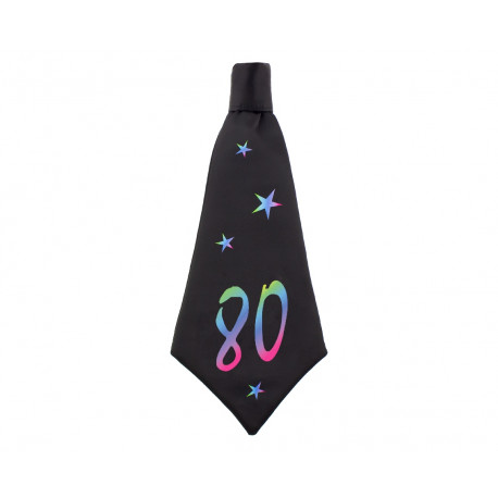 Narozeninová kravata 80, 42x18cm,1ks