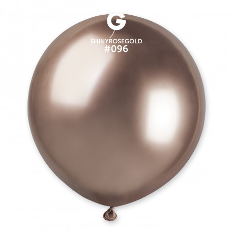 Balonek chromovaný 1ks Rose Gold 48cm