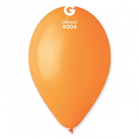 Balonky 1ks oranžové 26 cm pastelové