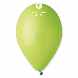 Balonky 1ks zelené pistáciové 26 cm pastelové