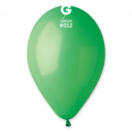 Balonky 1ks zelené 26 cm pastelové