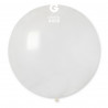 Balón latex 80 cm - průhledný 1 ks