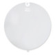 Balón latex 80 cm - bílý 1 ks