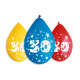 Závěsný balonek č.30, 30cm, pastel mix, bal.5ks