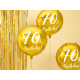 Balon foliový 70th birthday, 45cm