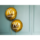 Balon foliový 70th birthday, 45cm