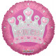 Balon foliový HB Princess 46cm 1ks