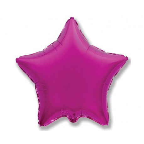 Balon foliový Hvězda Fialová,45cm