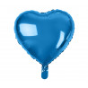 Balon foliový Srdce Modré,45cm