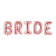 Foliový nápis BRIDE,280x86cm,rosegold