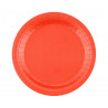 Papírové talíře,23cm,14ks, červené