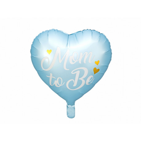 Balon foliový Budu maminka,35cm,modrý,1ks