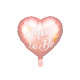 Balon foliový Budu maminka,35cm,růžový,1ks