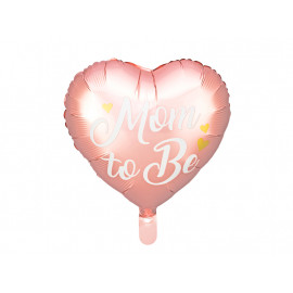 Balon foliový Budu maminka,35cm,růžový,1ks
