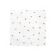 Papírové ubrousky bíle, se srdíčky, 33x33cm,20ks