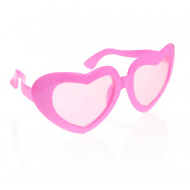 Jumbo Brýle srdce,růžové,1ks