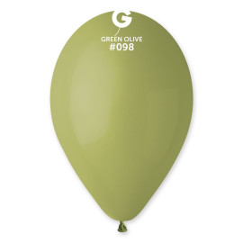 Balonek 1ks,olivově zelená,26cm