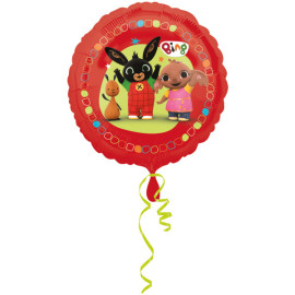 Foliový balonek Králíček Bing kulatý 43 cm